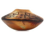 Nampeyo of Hano (1859-1942) - Hopi Jar with Hand-Painted Geometric Design c. 1910s, 3" x 6"