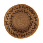 Yokuts Basket with Butterfly Pictorials c. 1900-20s, 4.25" x 6.75"