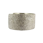 Jonathan McKinney - Acoma/Celtic - Contemporary Sterling Silver Bracelet with Textured Design, size 7.375