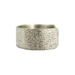Jonathan McKinney - Acoma/Celtic - Contemporary Silver Bracelet with Textured Design, size 6.25