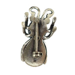 Navajo - Turquoise and Silver Bug Pin c. 1960-70s, 1" x 0.75"