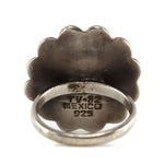 Mexican - Sterling Silver Ring c. 1950-60s, size 8