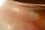 San Juan Redware Jar with Fire Clouds c. 1900s, 10.625" x 15.5"