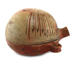 Hopi Polacca Polychrome Canteen with Kachina Pictorial c. 1880s, 8" x 9.75" x 11.75"
