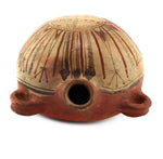 Hopi Polacca Polychrome Canteen with Kachina Pictorial c. 1880s, 8" x 9.75" x 11.75"
