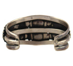 Navajo - Turquoise and Silver Bracelet c. 1940s, size 6.75