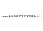 Kyle-Lee Anderson - Navajo - Contemporary Sterling Silver Beaded Bracelet, size 8.25 (J16007)