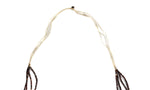 Santo Domingo (Kewa) 4-Strand Turquoise, Spiny Oyster, and Heishi Necklace c. 1960s, 34" length (J15483)