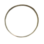 Navajo Silver Bangle c. 1960-80s, size 8 (J14559)