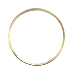 Navajo Silver Bangle c. 1960-80s, size 8 (J14561)