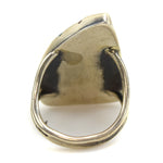 John Elliot - Navajo Turquoise and Silver Ring c. 1960s, Size 6.75 (J9997)
