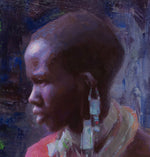 Susan Lyon - Maasai Mother and Baby - Elizabeth S. Daly Memorial Award American Impressionist Society 2024 Winner First Place Mondern Impressionist Magazine July/August 2025