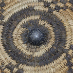 Yavapai Basket with Flower Design and Cross Pictorials c. 1900-20s, 4.25" x 13.75"