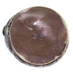 Peruvian - Silver Pictorial Jar, 2.5" x 2.25"