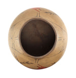 Zia Polychrome Jar with Rainbird Design c. 1910-20s, 12" x 15.5"