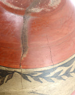 Zia Polychrome Jar with Rainbird Design c. 1910-20s, 12" x 15.5"