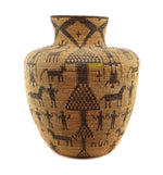 Apache Pictorial Olla c. 1890s, 23" x 22"