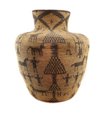 Apache Pictorial Olla c. 1890s, 23" x 22"