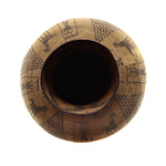 Apache Pictorial Olla c. 1890s, 23" x 22"