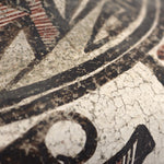 Zuni Polychrome Jar with Heartline Deer Design c. 1860s, 9.5" x 14"