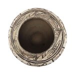 Zuni Polychrome Jar with Heartline Deer Design c. 1860s, 9.5" x 14"