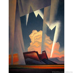 SOLD OUT Ed Mell - Single Strike, (Lithograph) Edition of 200 -