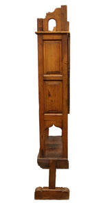 Mexican Colonial Trastero c. 1850s, 75" x 36" x 14"