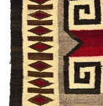 Navajo Crystal Rug with Valero Stars c. 1920s, 79.5" x 45.5"
