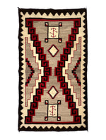 Navajo Crystal Rug c. 1920s, 83.25" x 46.75"