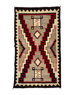 Navajo Crystal Rug c. 1920s, 83.25" x 46.75"
