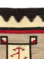 Navajo Crystal Rug c. 1920s, 83.25" x 46.75"