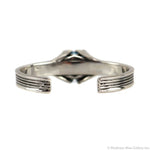 Sam Patania - "Grand Cathedral Cuff" Sky Blue Topaz and Sterling Silver Bracelet, size 6.5