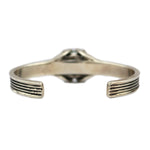 Sam Patania - "Grand Cathedral Cuff" Green Amethyst and Sterling Silver Bracelet, size 6.5