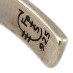 Sam Patania - "Grand Cathedral Cuff" Green Amethyst and Sterling Silver Bracelet, size 6.5