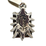 Sam Patania - "Grand Cathedral Pendant" Smoky Quartz and Sterling Silver Necklace, 18" length