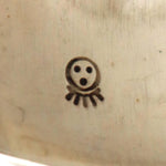 Berra Tawahongva - Hopi - Contemporary Sterling Silver Overlay Bracelet with Kachina Pictorials, size 7