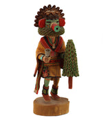 Kevin Sekakuku - Contemporary Hopi Morning Kachina, 10.75" x 3.5" x 4"