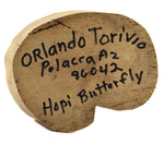 Orlando Torivo - Contemporary Hopi Longhair/Butterfly Maiden Kachina, 15" x 3.75" x 2.75"