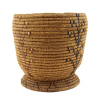 Thompson River Polychrome Pictorial Basket c. 1900-20s, 7.25" x 7.5"