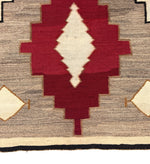 Navajo Ganado Rug c. 1920s, 57.5" x 46.5"