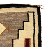 Navajo Ganado Rug c. 1920s, 57.5" x 46.5"