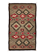 Navajo Red Mesa Rug c. 1910-20s, 74.5" x 43"