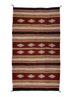 Navajo Crystal Rug c. 1960s, 60.75" x 33.75"