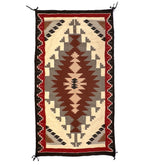 Mattie Skeets - Navajo Klagetoh Rug c. 1970-80s, 46.75" x 25"