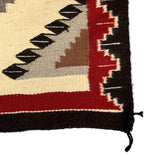 Mattie Skeets - Navajo Klagetoh Rug c. 1970-80s, 46.75" x 25"