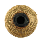 Makah Polychrome Bottle Basket c. 1890-1900s, 8.75" x 2.75"