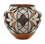 Acoma Polychrome Olla c. 1920s, 8.75" x 10"