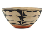 Santo Domingo (Kewa) Polychrome Chili Bowl c. 1950s, 4" x 8"
