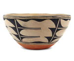 Santo Domingo (Kewa) Polychrome Chili Bowl c. 1950s, 4" x 8"