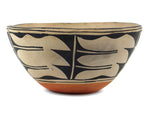 Santo Domingo (Kewa) Polychrome Chili Bowl c. 1950s, 4" x 8"